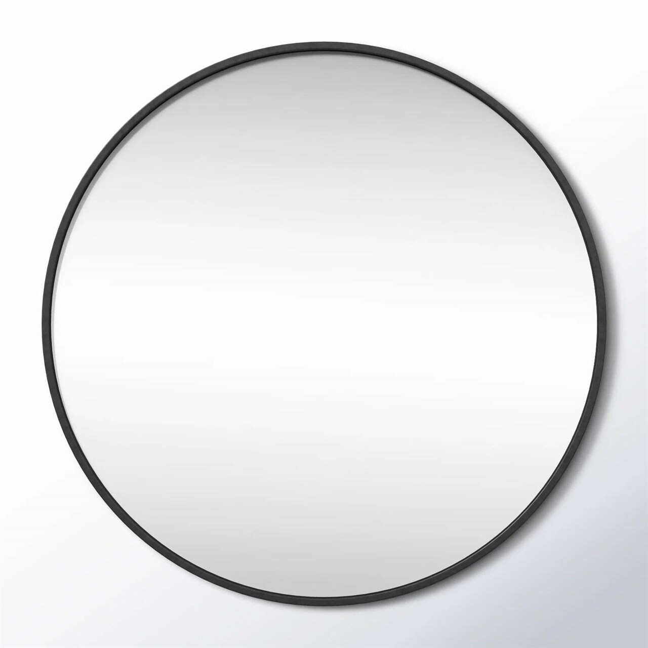 Round Wall Mirror for Living Room, Bedroom, or Bathroom Accent